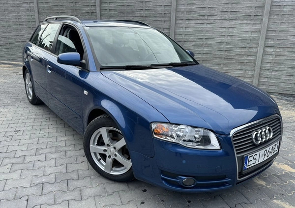 Audi A4 cena 16900 przebieg: 247200, rok produkcji 2006 z Sieradz małe 121